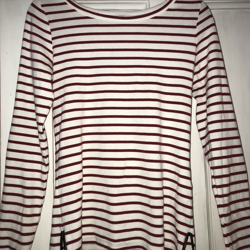 Striped Long-Sleeve Pixley Shirt